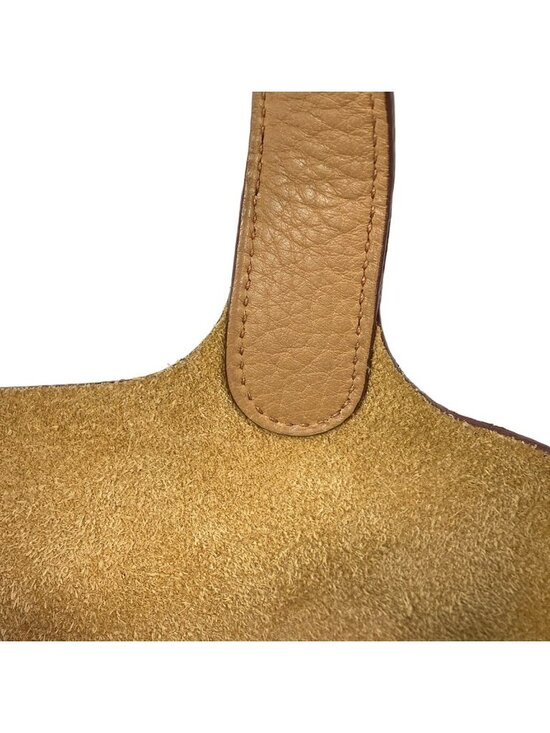 Hermes Handbag Picotin PM Tabac Camel Silver